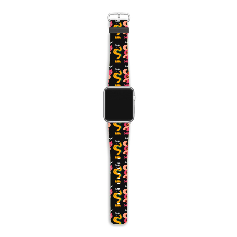 Still Single Always Dna Rna Chains Biology Lover Biochemist Apple Watch Band | Artistshot