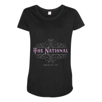 The National Brooklyn Maternity Scoop Neck T-shirt | Artistshot