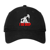 Funny Oil Drilling Fracking   Fracker Oilfield T Shirt Adjustable Cap | Artistshot