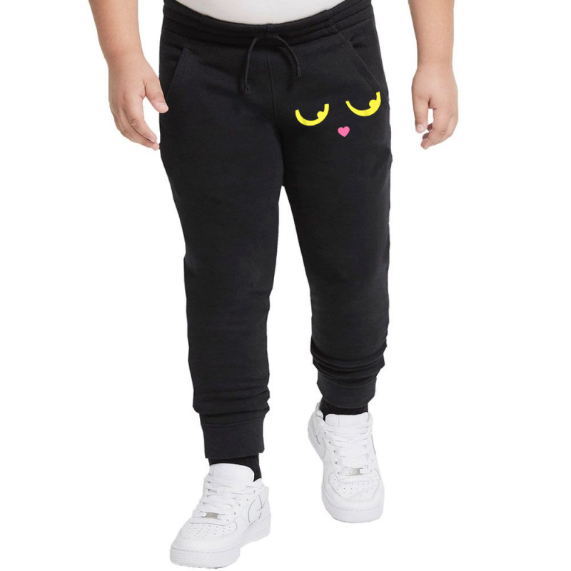 Funny Black Cat With Yellow Eyes Cute Kitten Tshir Black Cat T Shirt Youth Jogger by pearleql2katnik | Artistshot