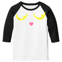 Funny Black Cat With Yellow Eyes Cute Kitten Tshir Black Cat T Shirt Youth 3/4 Sleeve | Artistshot