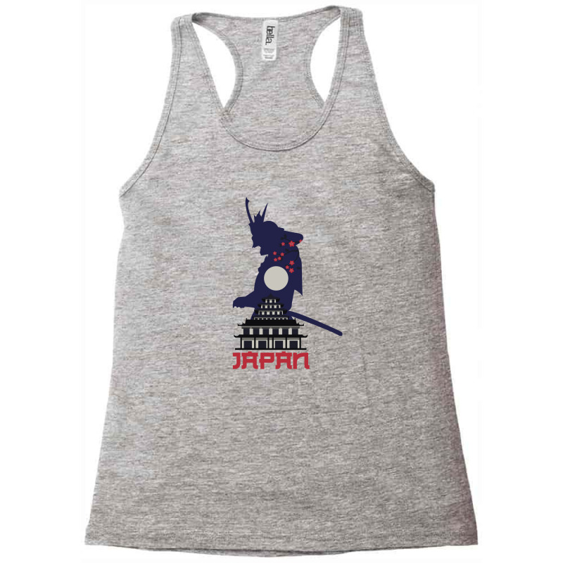 Moon Samurai Racerback Tank by 90stings | Artistshot