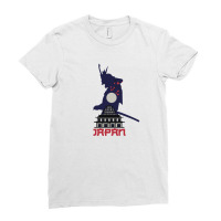 Moon Samurai Ladies Fitted T-shirt | Artistshot