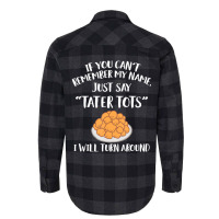 Tater Tot Awesome Tots Lover Flannel Shirt | Artistshot