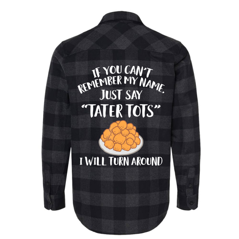 Tater Tot Awesome Tots Lover Flannel Shirt | Artistshot