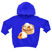 Chinese Food Lover ,chinese Golden Salted Egg Custard Bao Toddler Hoodie | Artistshot