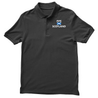 Fife Scotland Scottish Flag City T Shirt Men's Polo Shirt | Artistshot