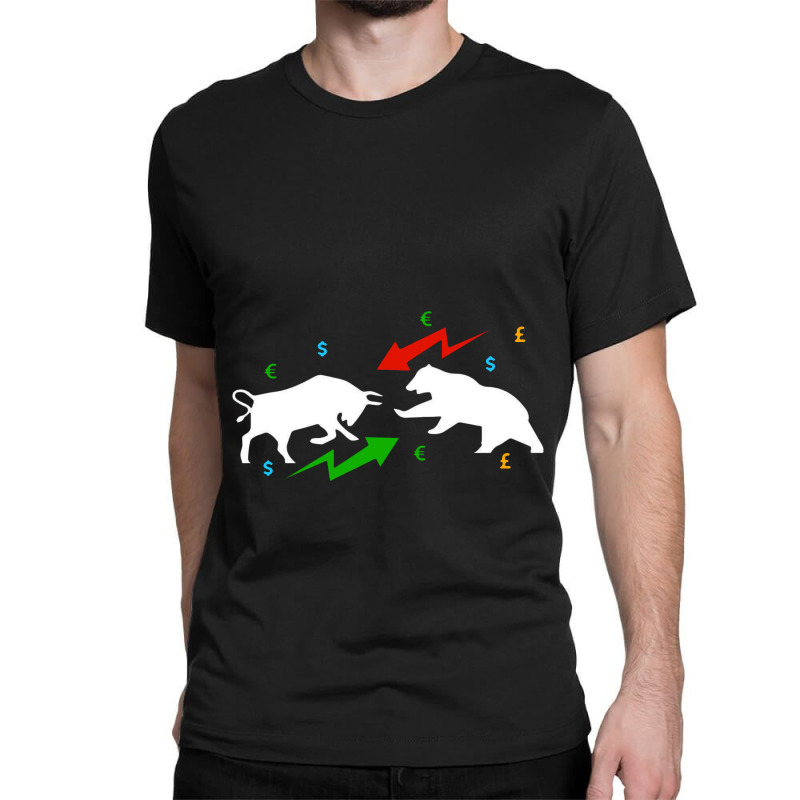 Bull Vs. Bear Market Classic T-shirt by coklattedy16 | Artistshot