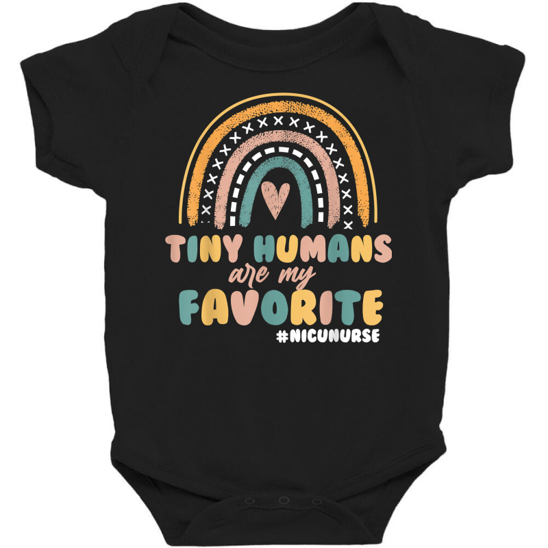 Funny Nursing Design For Rn Registered Nicu Nurse & Student T Shirt Baby Bodysuit | Artistshot