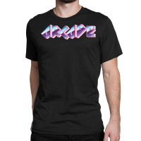 Arcade Neon Girl Classic T-shirt | Artistshot