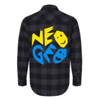 Neo Geo Retro Video Game Console Stars Flannel Shirt | Artistshot