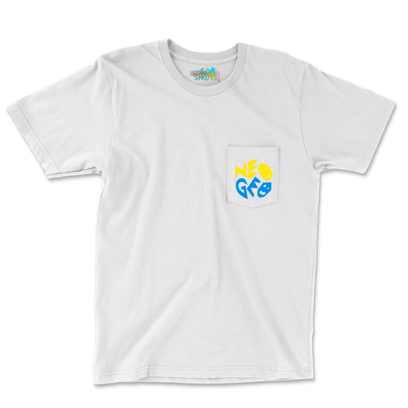 Neo Geo Retro Video Game Console Stars Pocket T-Shirt by wsletiguuri | Artistshot