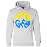 Neo Geo Retro Video Game Console Stars Champion Hoodie | Artistshot