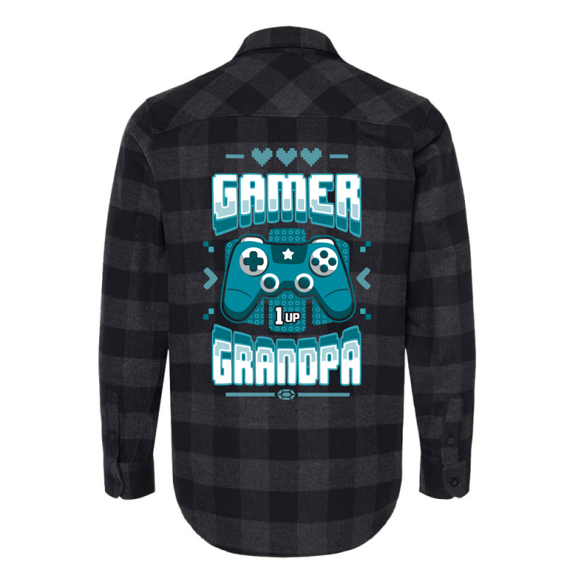 Gamer Grandpa Summer Flannel Shirt | Artistshot