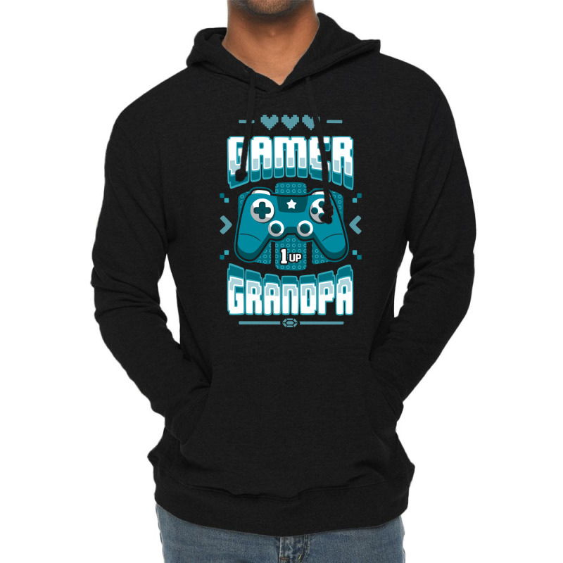 Gamer Grandpa Summer Lightweight Hoodie | Artistshot