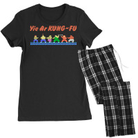 Mod1 Arcade Yie Ar Kungfu Video Game 70s Women's Pajamas Set | Artistshot