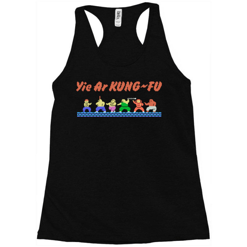 Mod1 Arcade Yie Ar Kungfu Video Game 70s Racerback Tank by peemotchalwe4 | Artistshot