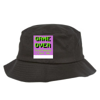 Game Over Red Bucket Hat | Artistshot