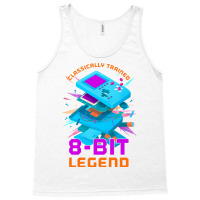 Retro Gamer 8bit Legend Handheld Stars Tank Top | Artistshot