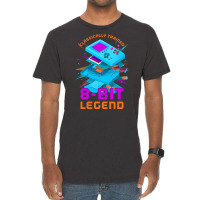 Retro Gamer 8bit Legend Handheld Stars Vintage T-shirt | Artistshot