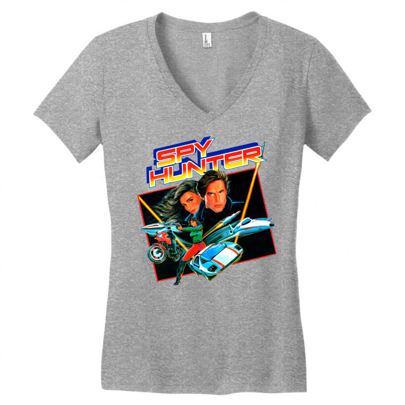 Mod1 Arcade Spy Hunter Video Game Love Women's V-Neck T-Shirt by csajlegims | Artistshot