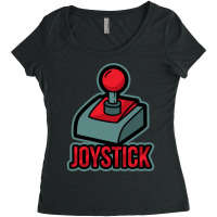 Joystick Quote Women's Triblend Scoop T-shirt | Artistshot