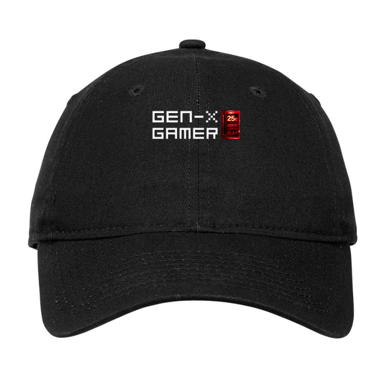 Gen X Gamer White Ver Aesthetic Adjustable Cap by foguelauezov1 | Artistshot