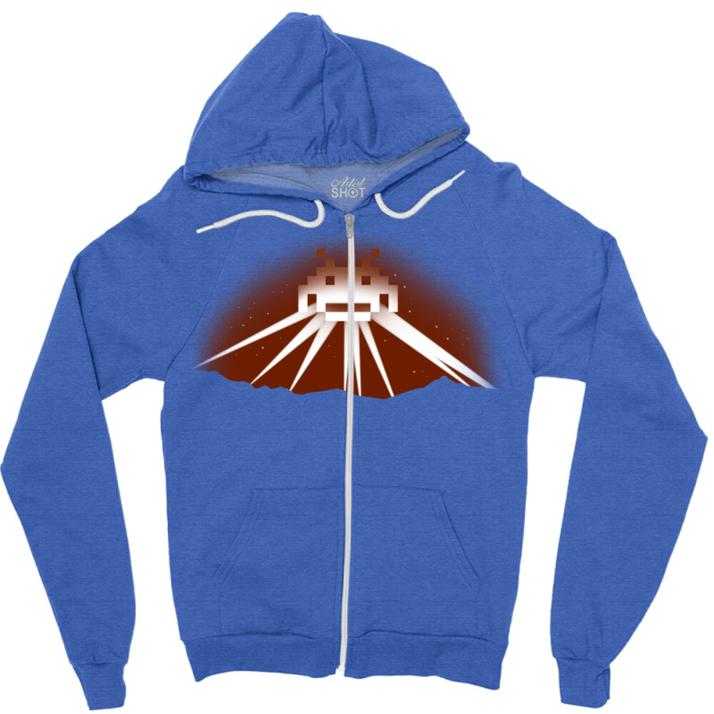 What Appeared In Los Angeles Love Zipper Hoodie by wsletiguuri | Artistshot