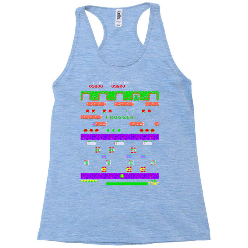 Mod2 Arcade Frogger Video Game Music Racerback Tank by cdodreonp | Artistshot