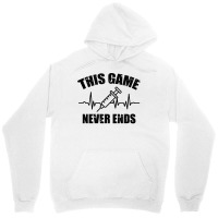 Gamer Quote Heartbeat Syringe This Game Never Ends Tumblr Unisex Hoodie | Artistshot