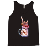 Chocolate Strawberry Milkshake,chocolate Strawberry Overshake Tank Top | Artistshot