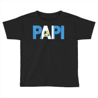 Gift For Guatemalan Papi Guatemala Flag Latino Latin X Pride T Shirt Toddler T-shirt | Artistshot