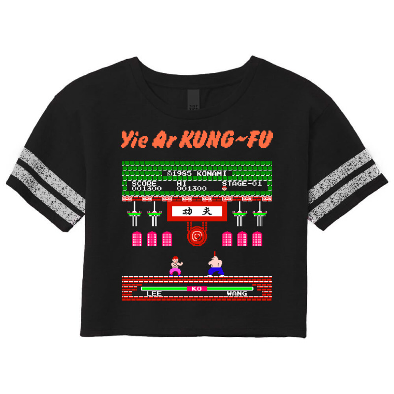 Mod2 Arcade Yie Ar Kungfu Video Game Nature Scorecard Crop Tee by dabranxamyl | Artistshot