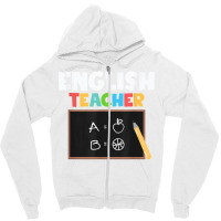 English Teacher Language Grammar T Shirt Zipper Hoodie | Artistshot