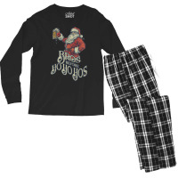 Bros Before Ho Ho Hos Men's Long Sleeve Pajama Set | Artistshot