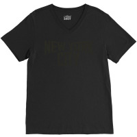 New York City V-neck Tee | Artistshot