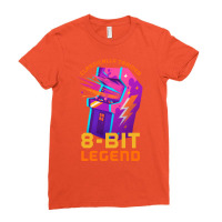 Retro Gamer 8bit Legend Arcade Pos Ladies Fitted T-shirt | Artistshot