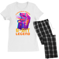 Retro Gamer 8bit Legend Arcade Pos Women's Pajamas Set | Artistshot