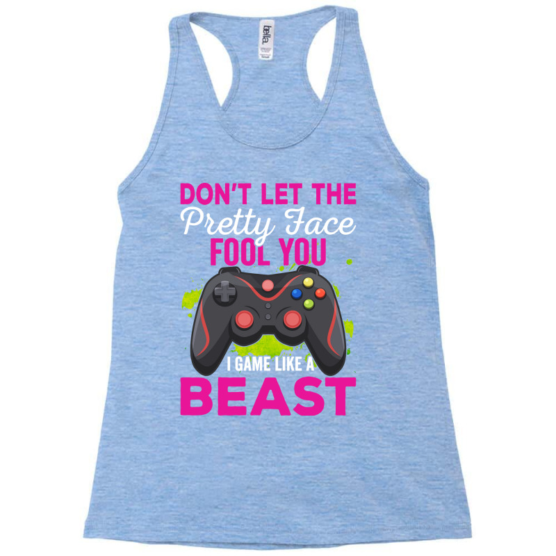 Video Games Game Console Design For Gamers Travel Racerback Tank by tusuppelekc | Artistshot