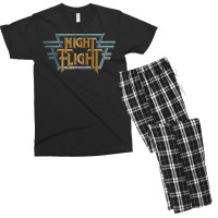 Night Flight Men's T-shirt Pajama Set | Artistshot