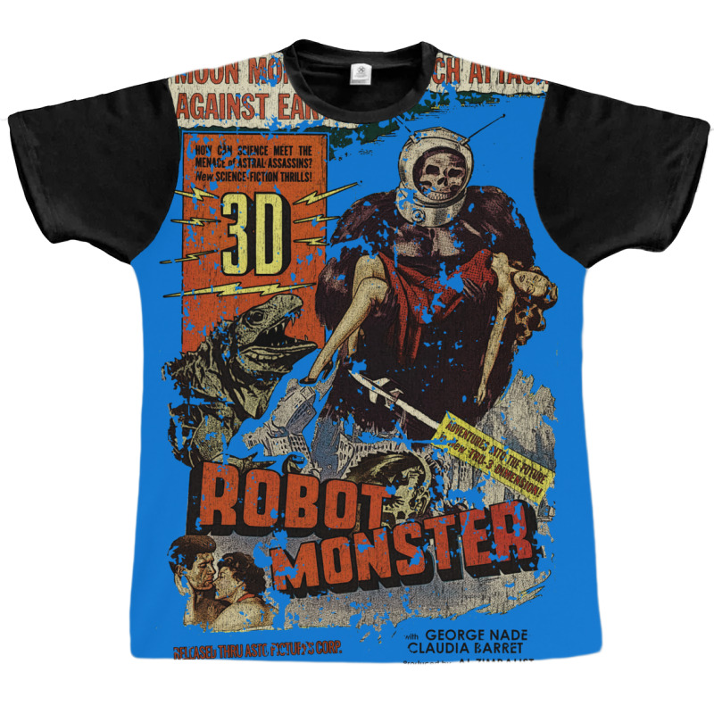 Robot Monster Graphic T-shirt by roziercompe1 | Artistshot