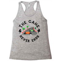 The Game Never Ends Nature Racerback Tank | Artistshot