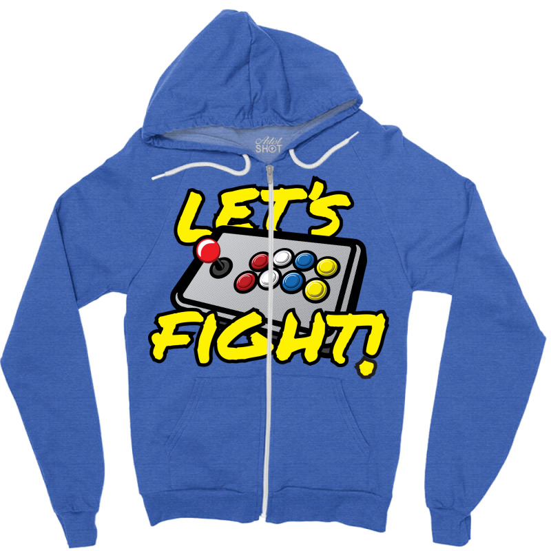 Lets Fight Tumblr Zipper Hoodie by tokoweeweef | Artistshot