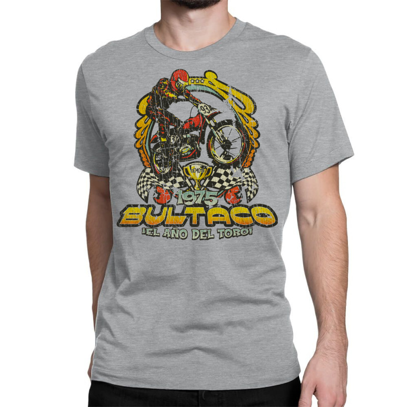 Bultaco 1975 Year Of The Bull Classic T-shirt | Artistshot