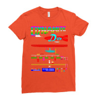 Mod2 Arcade Dynamite Dan Video Game Music Ladies Fitted T-shirt | Artistshot