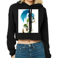 Leona Heidern In King Of Fighters Boy Cropped Hoodie | Artistshot