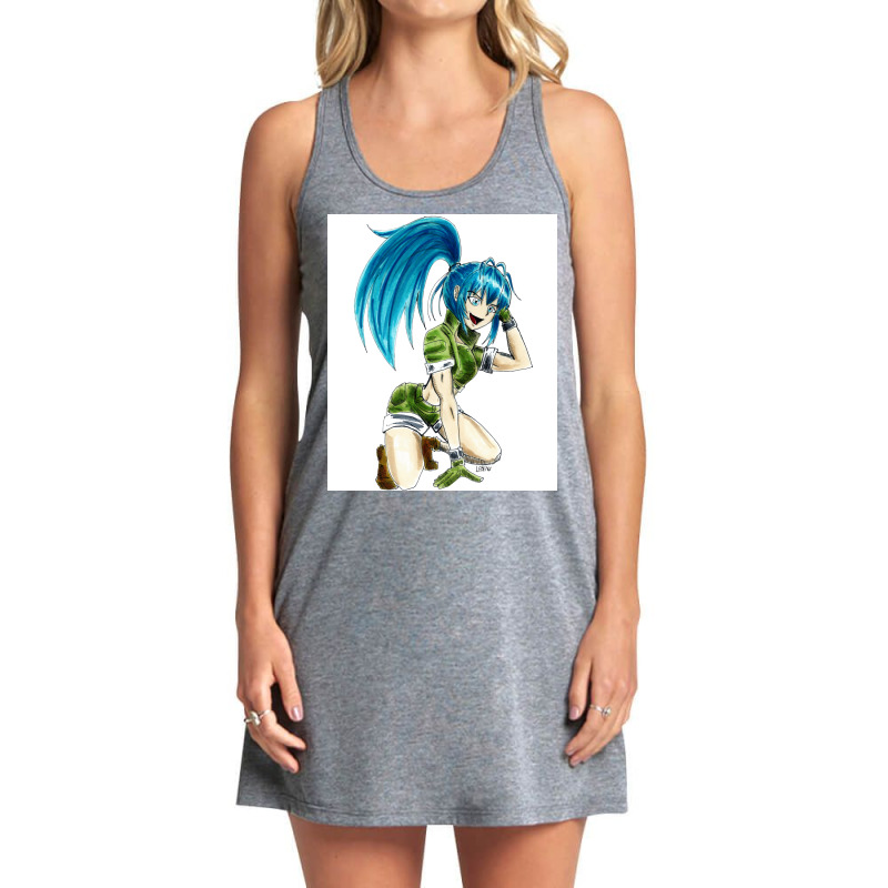 Leona Heidern In King Of Fighters Boy Tank Dress by ptacekmutaka0 | Artistshot