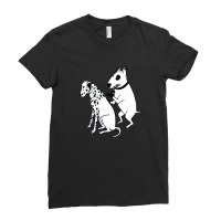 Dalmatian Dog, Tattoo Ladies Fitted T-shirt | Artistshot