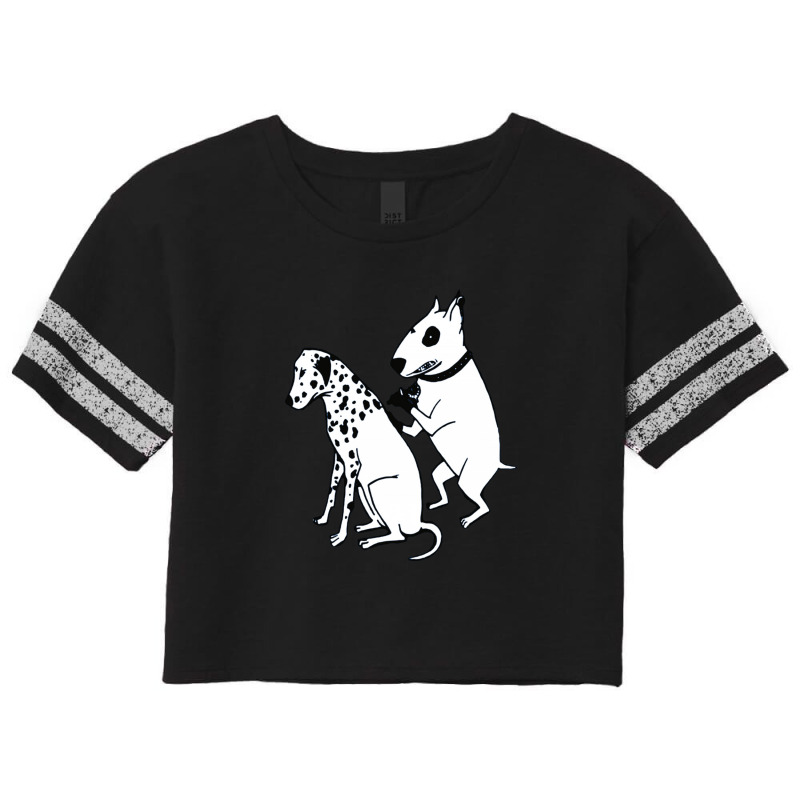 Dalmatian Dog, Tattoo Scorecard Crop Tee by BethanyIrwin | Artistshot