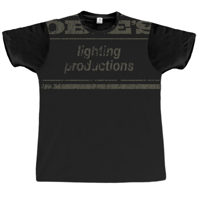 Obie's Lighting Productions Graphic T-shirt by kiwakgbarenv | Artistshot